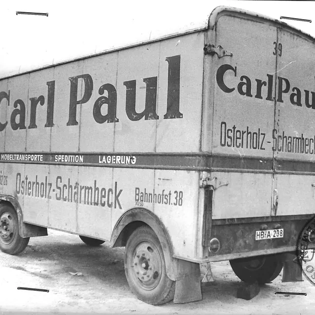 Carl Paul Möbeltransporte historisch